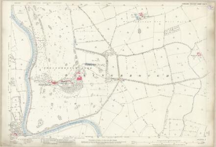 Yorkshire CLVI.7 (includes: Beningbrough; Moor Monkton; Newton Upon Ouse; Nun Monkton; Overton) - 25 Inch Map