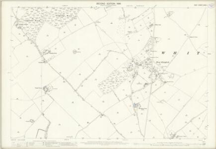 Kent LXVIII.1 (includes: Coldred; Temple Ewell; Whitfield) - 25 Inch Map