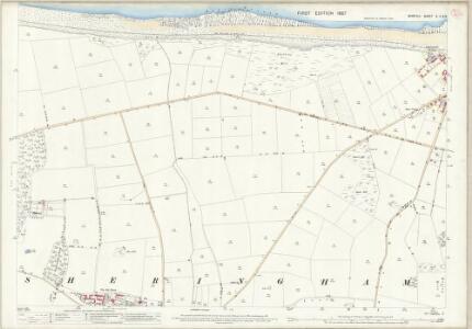 Norfolk X.8 (includes: Sheringham; Upper Sheringham) - 25 Inch Map