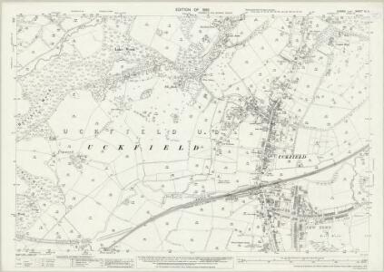 Sussex XL.4 (includes: Uckfield) - 25 Inch Map