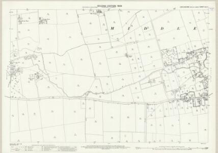 Lincolnshire XLV.11 (includes: Middle Rasen; West Rasen) - 25 Inch Map