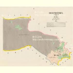 Berndörel (Nedwet) - c5092-1-002 - Kaiserpflichtexemplar der Landkarten des stabilen Katasters