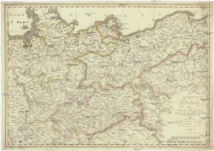 Die Königreiche Sachsen und Westphalen nach der neuesten astronomischen Beobachtungen und den besten Hülfsmitteln verfasst
