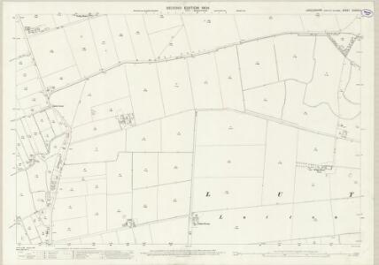 Lincolnshire CXXXVI.6 (includes: Gedney; Lutton) - 25 Inch Map