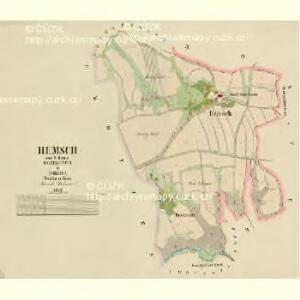 Hemsch - c1814-1-001 - Kaiserpflichtexemplar der Landkarten des stabilen Katasters