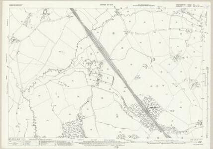 Staffordshire XVI.4 (includes: Betley; Blakenhall; Checkley Cum Wrinehill; Madeley) - 25 Inch Map