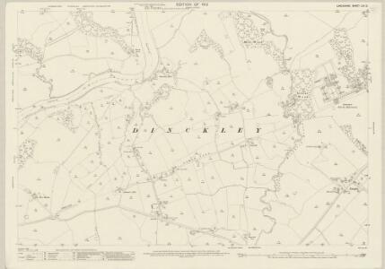 Lancashire LIV.12 (includes: Aighton Bailey And Chaigley; Billington; Dinckley; Dutton; Salesbury) - 25 Inch Map