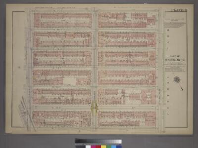 Plate 5, Part of Section 4: [Bounded by W. 77th Street, Central Park West, W. 71st Street and Amsterdam Avenue.]