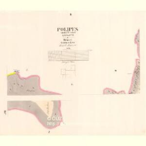 Polipes - c5989-1-002 - Kaiserpflichtexemplar der Landkarten des stabilen Katasters