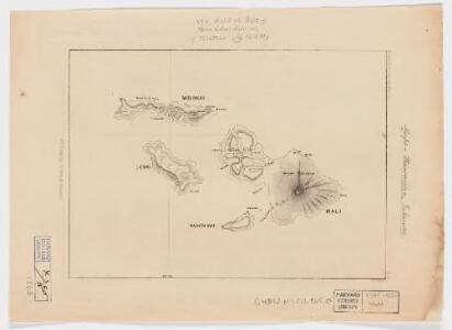 Wm. T. Brigham on Hawaiian volcanoes : Molokai, Lanai, Kahoolawe, Maui