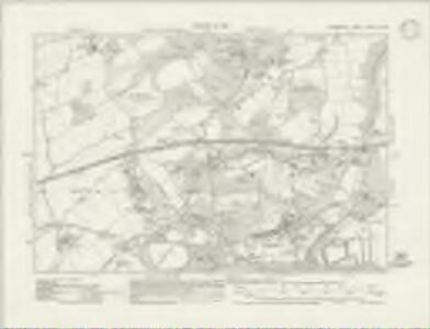 Hampshire & Isle of Wight LXXXVII.NW - OS Six-Inch Map