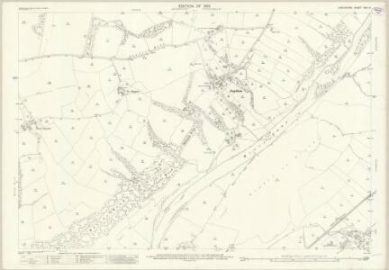 Lancashire XXV.14 (includes: Claughton; Gressingham; Halton) - 25 Inch Map