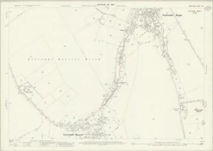 Berkshire XX.1 (includes: Childrey; Letcombe Bassett; Letcombe Regis; Wantage) - 25 Inch Map