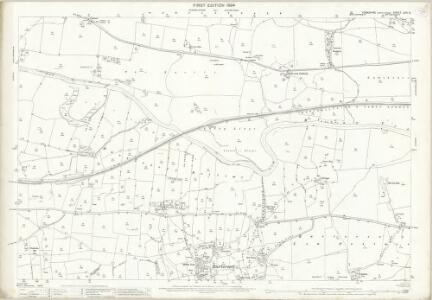 Yorkshire LXVI.5 (includes: Hawes; High Abbotside; Low Abbotside) - 25 Inch Map