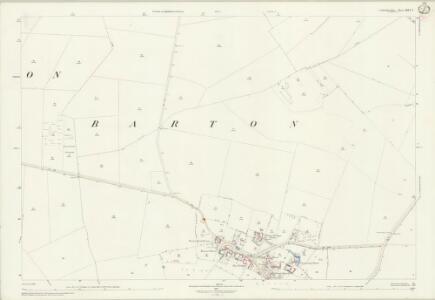 Cambridgeshire XLVI.8 (includes: Barton; Comberton; Coton; Grantchester) - 25 Inch Map