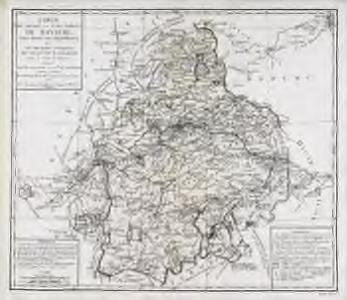 Carte du duché et electorat de Baviere