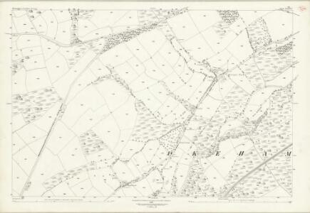 Devon LXXVI.7 (includes: Okehampton Hamlets) - 25 Inch Map
