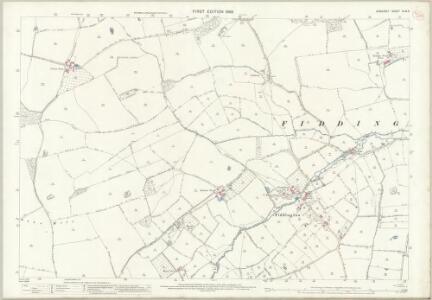 Somerset XLIX.3 (includes: Fiddington; Nether Stowey; Stogursey) - 25 Inch Map