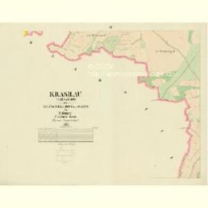 Krasilau (Krasilow) - c3512-1-004 - Kaiserpflichtexemplar der Landkarten des stabilen Katasters