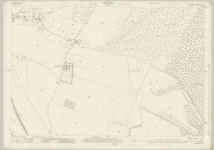 Wiltshire XLVIII.4 (includes: Collingbourne Ducis; Collingbourne Kingston) - 25 Inch Map