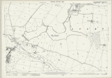 Northamptonshire XXIII.5 (includes: Husbands Bosworth; Sulby; Welford) - 25 Inch Map