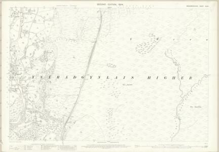 Brecknockshire XLIV.1 (includes: Glyntawe; Ystradgynlais Higher) - 25 Inch Map
