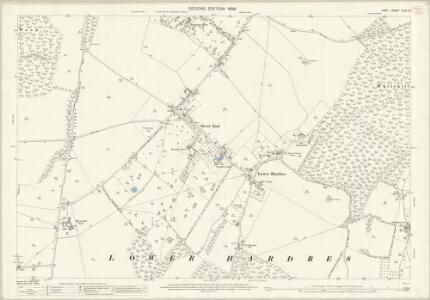 Kent XLVI.15 (includes: Lower Hardres; Petham) - 25 Inch Map