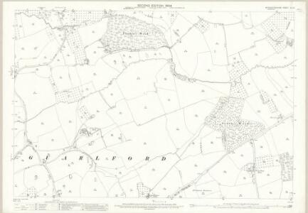 Worcestershire XL.10 (includes: Great Malvern; Guarlford; Madresfield; Powick) - 25 Inch Map