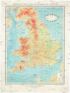 Ordnance survey map of XVII century England