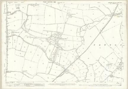 Yorkshire XXV.7 (includes: Aldbrough; Barton; Manfield; Newton Morrell) - 25 Inch Map