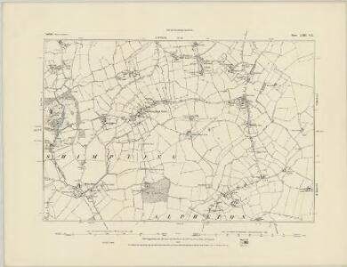 Suffolk LXIII.NW - OS Six-Inch Map