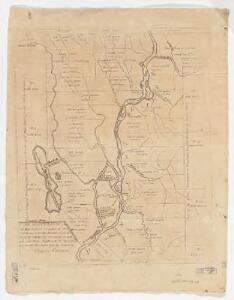 An accurate plan of 189,120 acres of land on Penobscot River being the purchase from the Penobscot Indians by government on each side said river together with two gores of land, one on each side