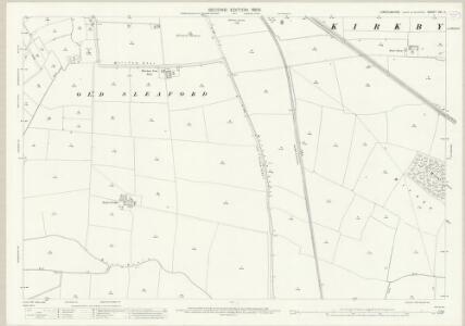 Lincolnshire CVI.11 (includes: Burton Penwardine; Kirkby La Thorpe; Old Sleaford; Quarrington; Silk Willoughby) - 25 Inch Map