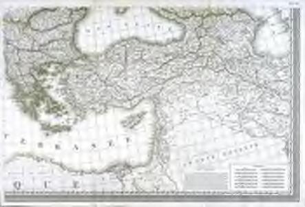 Carte d'Europe ou sont tracées les limites des empires, royaumes, et etats souverains, feuille 6