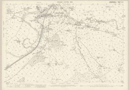 Carmarthenshire VII.11 (includes: Llanwenog; Llanybydder) - 25 Inch Map