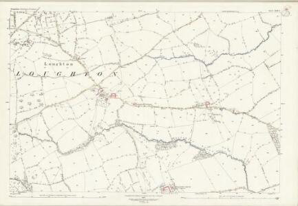 Shropshire LXXII.4 (includes: Aston Botterell; Burwarton; Farlow; Loughton; Wheathill) - 25 Inch Map