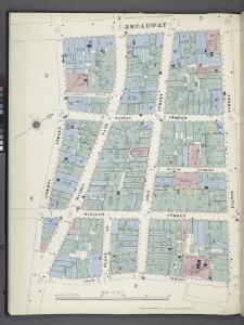 Manhattan, V. 1, Plate No. 6 south half [Map bounded by Broadway, Fulton St., Gold St., Liberty St.]