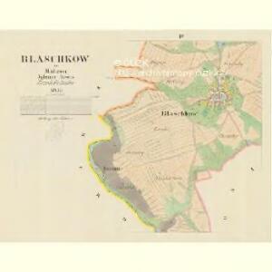 Blaschow - m0112-1-003 - Kaiserpflichtexemplar der Landkarten des stabilen Katasters