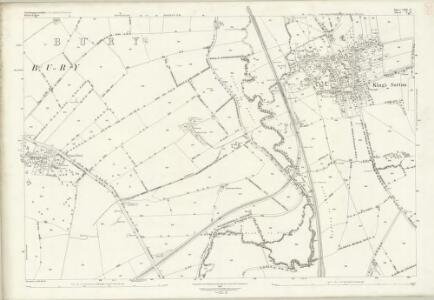 Northamptonshire LXII.6 (includes: East Adderbury; Kings Sutton) - 25 Inch Map