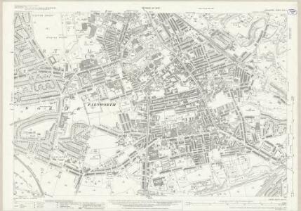 Lancashire XCV.6 (includes: Farnworth; Kearsley; Little Hulton; Radcliffe) - 25 Inch Map