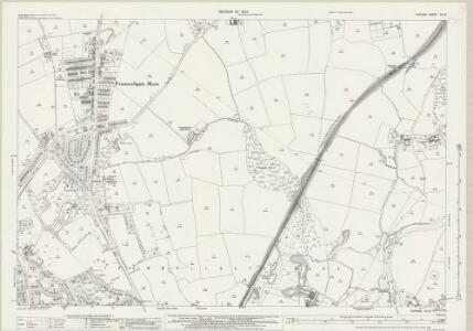 Durham XX.13 (includes: Belmont; Durham; Framwellgate Moor) - 25 Inch Map