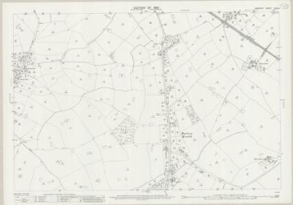 Cheshire XLVII.5 (includes: Hatton; Saighton; Waverton) - 25 Inch Map