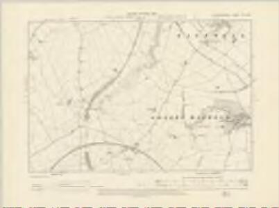 Leicestershire XIII.NW - OS Six-Inch Map