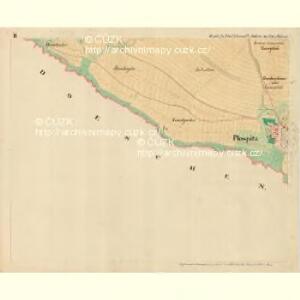 Plospitz - m2301-1-002 - Kaiserpflichtexemplar der Landkarten des stabilen Katasters