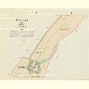 Laschan (Lažan) - c3825-1-002 - Kaiserpflichtexemplar der Landkarten des stabilen Katasters