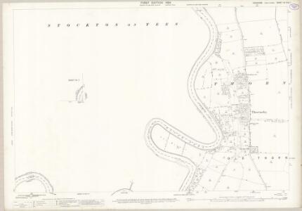 Yorkshire XV.8 (XV.7) (includes: Ingleby Barwick; Preston On Tees; Stockton On Tees; Thornaby) - 25 Inch Map