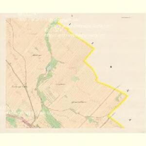 Wollein (Mnerzin) - m1768-1-005 - Kaiserpflichtexemplar der Landkarten des stabilen Katasters