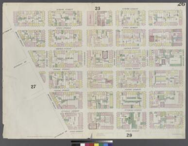 Plate 26: Map bounded by Rivington Street, Ridge Street, Division Street, Canal Street, Ludlow Street