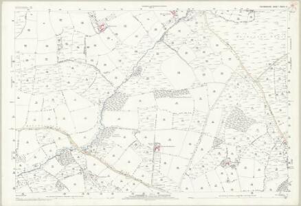 Devon XXXIII.2 (includes: Creacombe; Knowstone; Rackenford) - 25 Inch Map