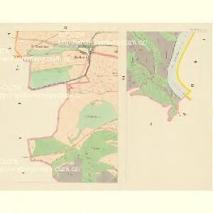 Gross Kostomlat (Welky Kostomlata) - c3389-1-003 - Kaiserpflichtexemplar der Landkarten des stabilen Katasters